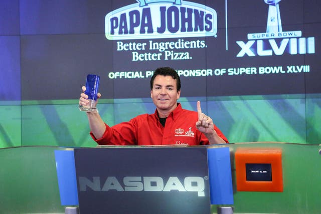 Papa Johns CEO John Schnatter has landed his company in hot water
