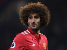 United fear they could lose Fellaini for free next summer