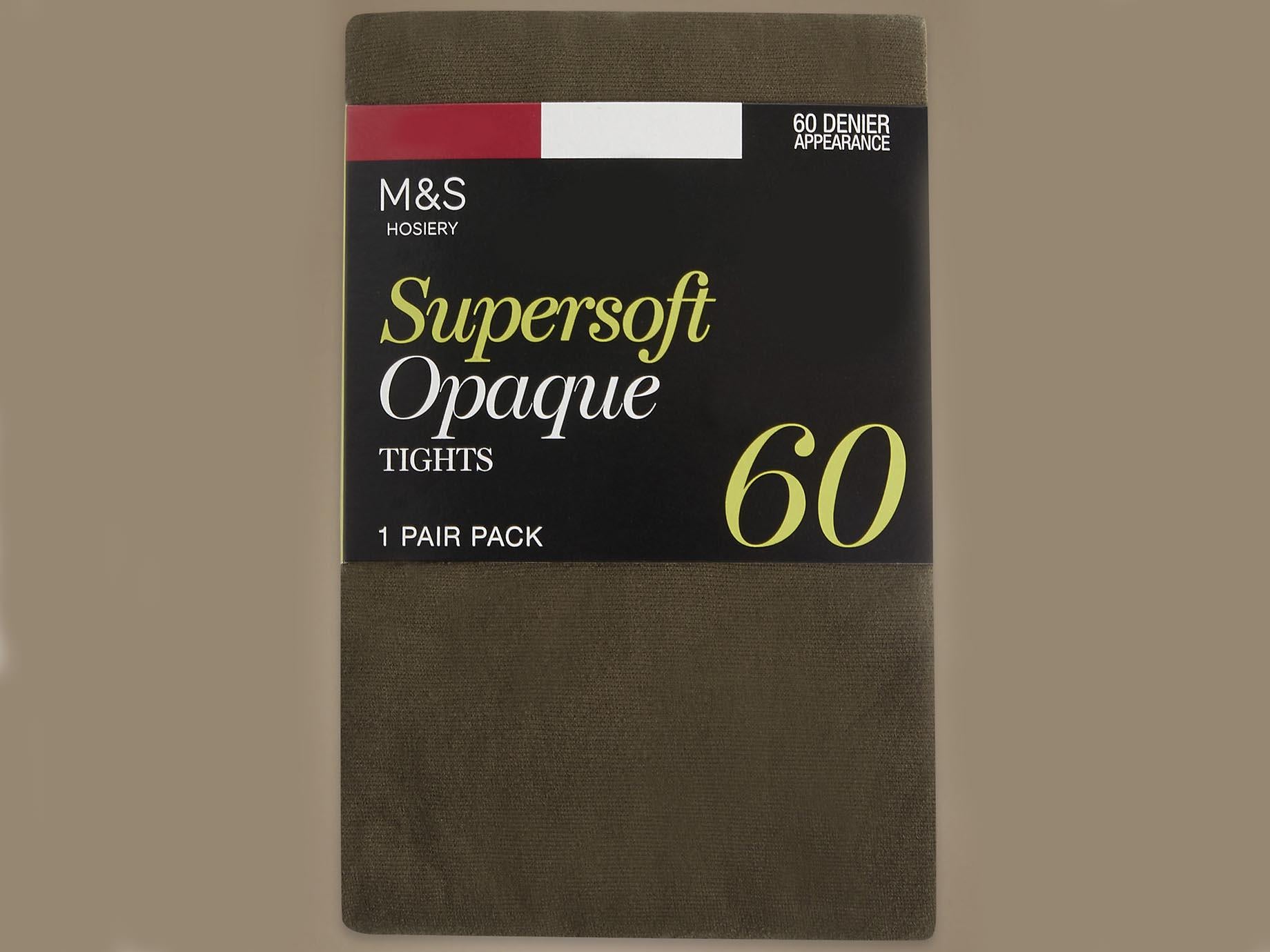 60 Denier Supersoft Opaque Tights, £2.50, Marks &amp; Spencer