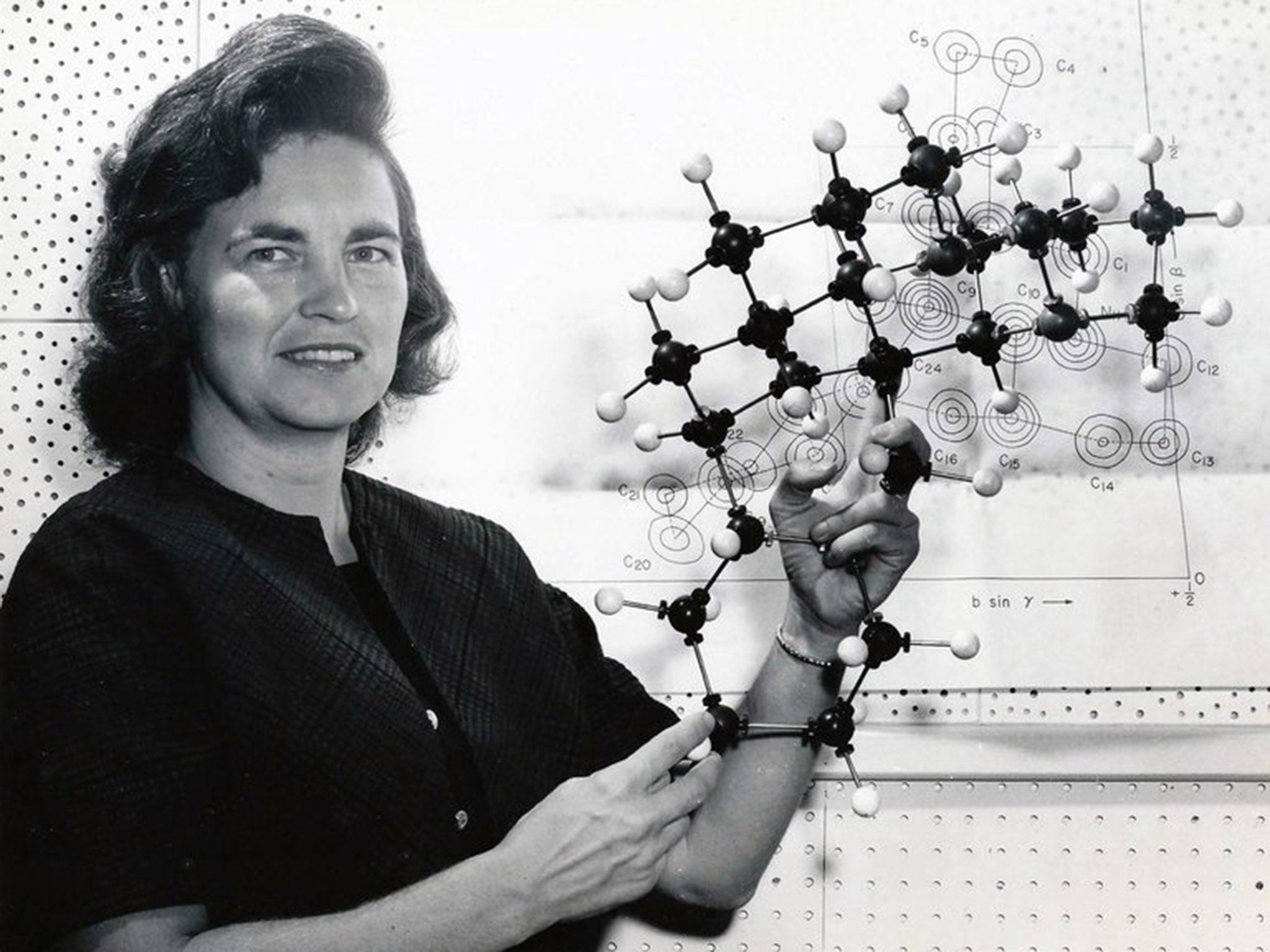 Karle worked on everything from anticarcinogens to explosives, and received the National Medal of Science from Bill Clinton