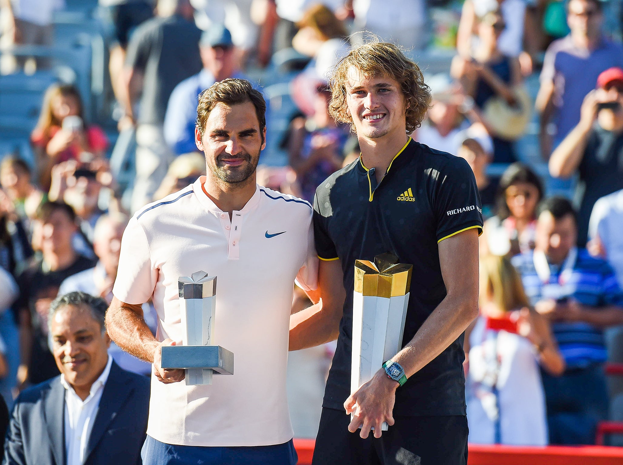 Zverev beat Federer in Montreal