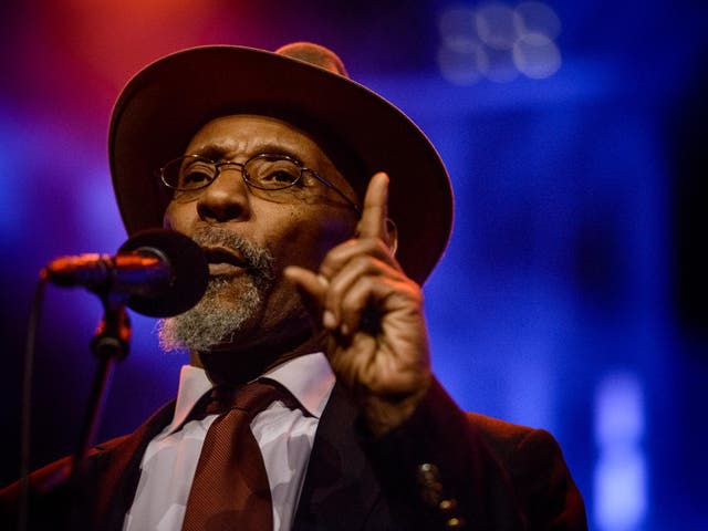 Linton Kwesi Johnson was one of the many artists on show