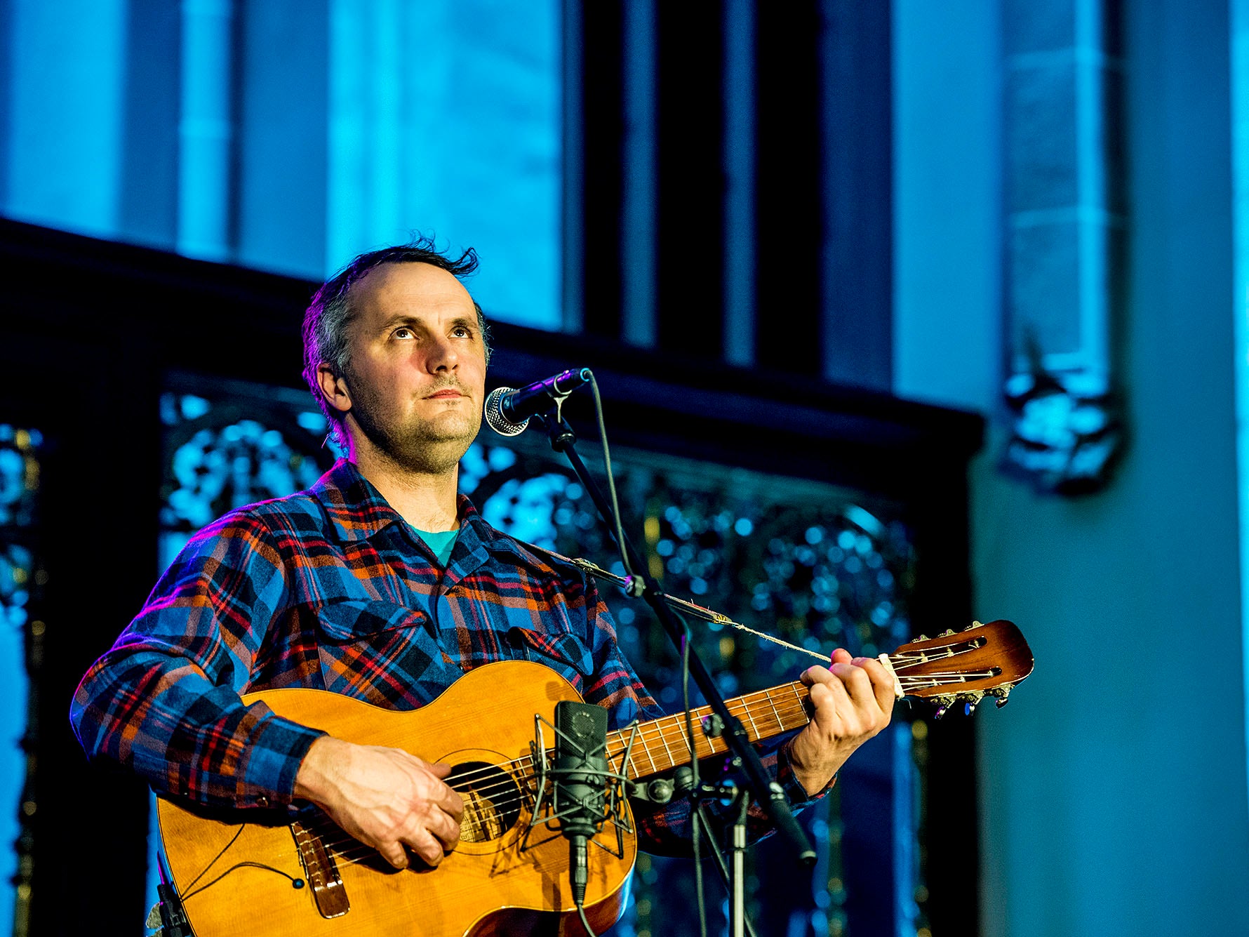 Phil Everum performing as Mount Eerie