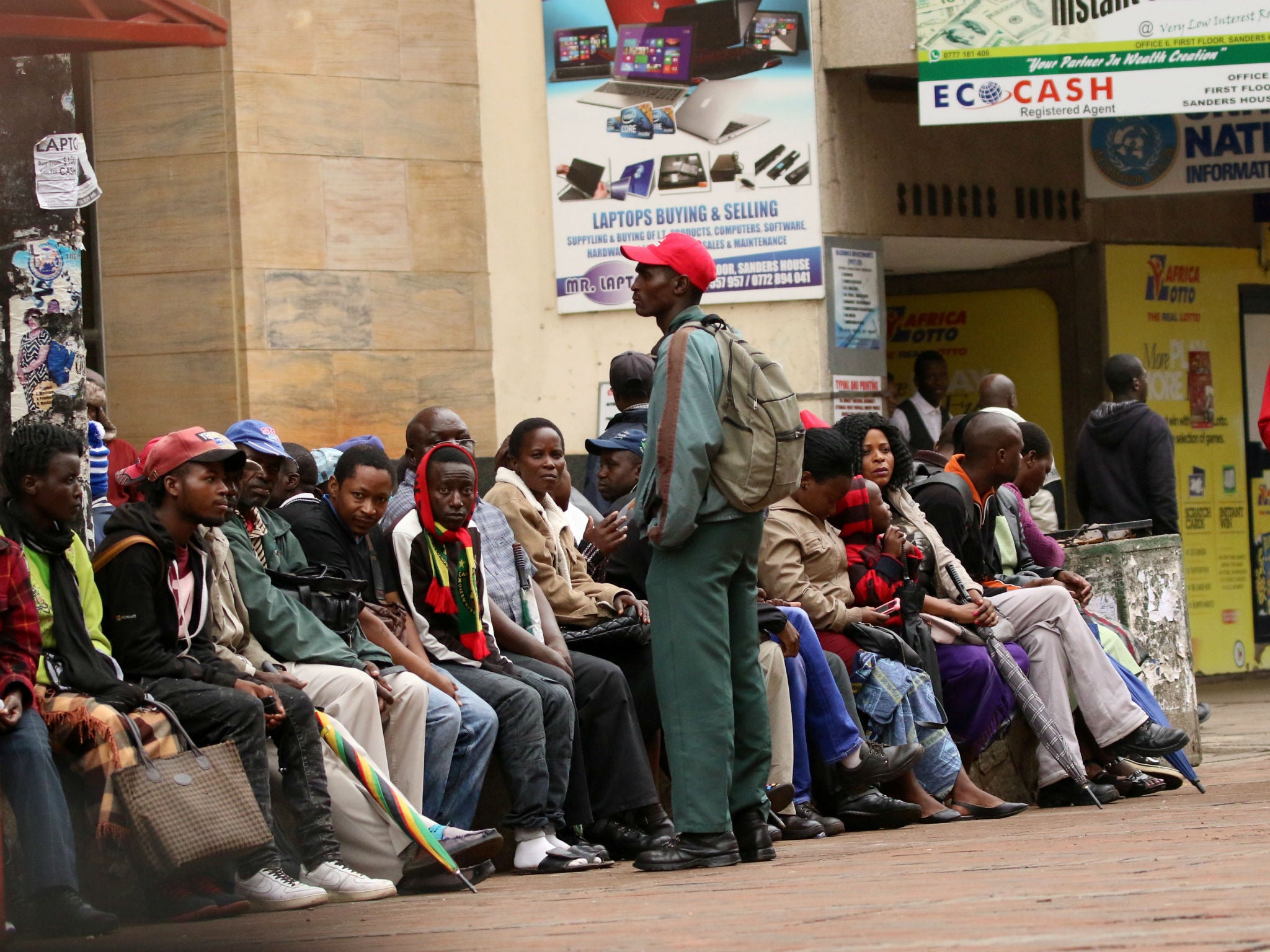 Many of Zimbabwe's young population move to South Africa and Botswana for employment opportunities