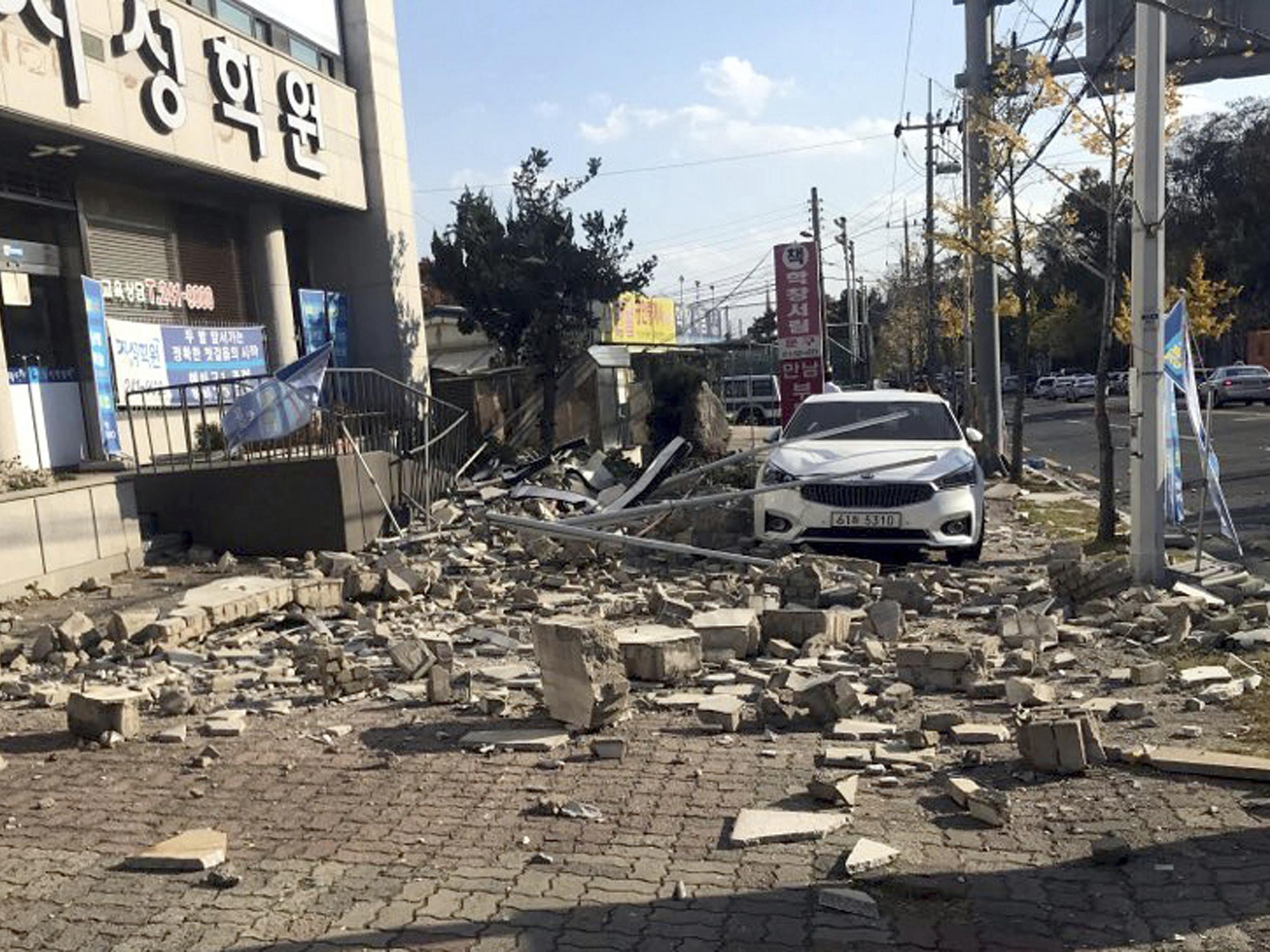 South Korea earthquake Tremors that rocked Pohang were second-strongest on record The Independent The Independent