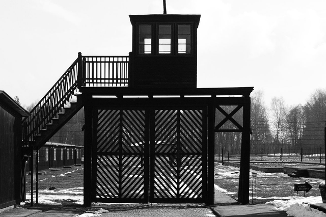 About 65,000 people died at Stutthof concentration camp – either gassed or shot, while others died from malnutrition or froze to death