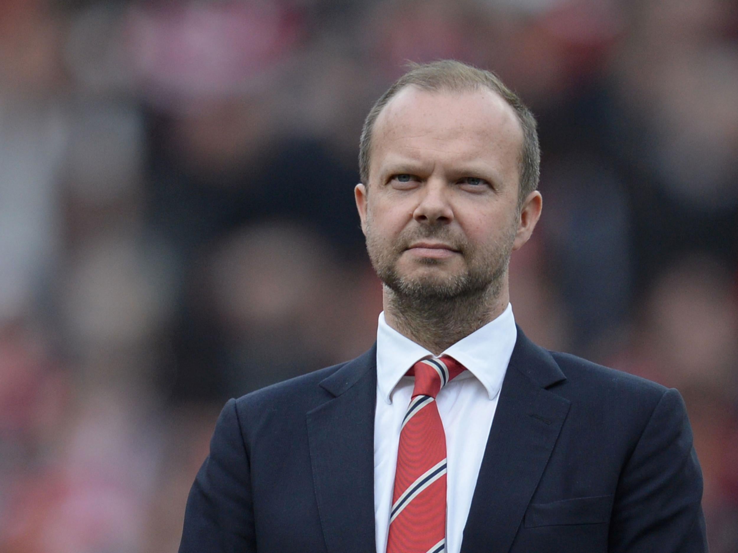 Manchester United's executive vice-chairman Ed Woodward