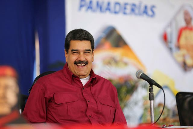 Mr Maduro has described Donald Trump as the 'new Hitler'