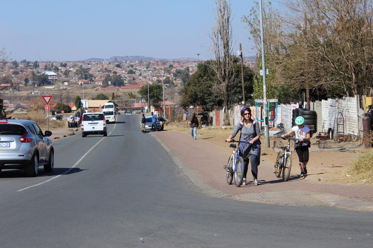 Navigating the hills of Soweto
