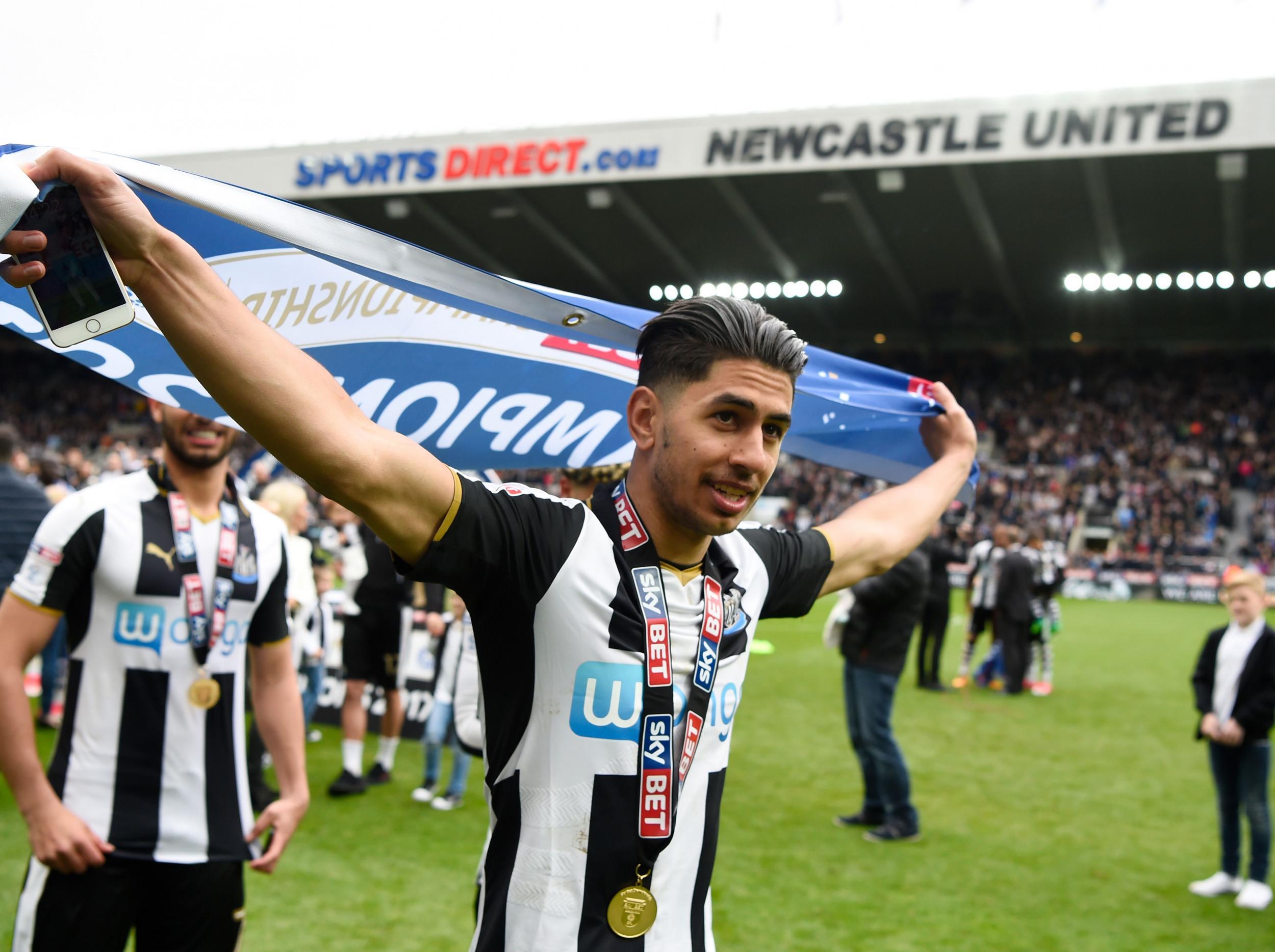 Ayoze Perez couldn't be happier after his three years on Tyneside