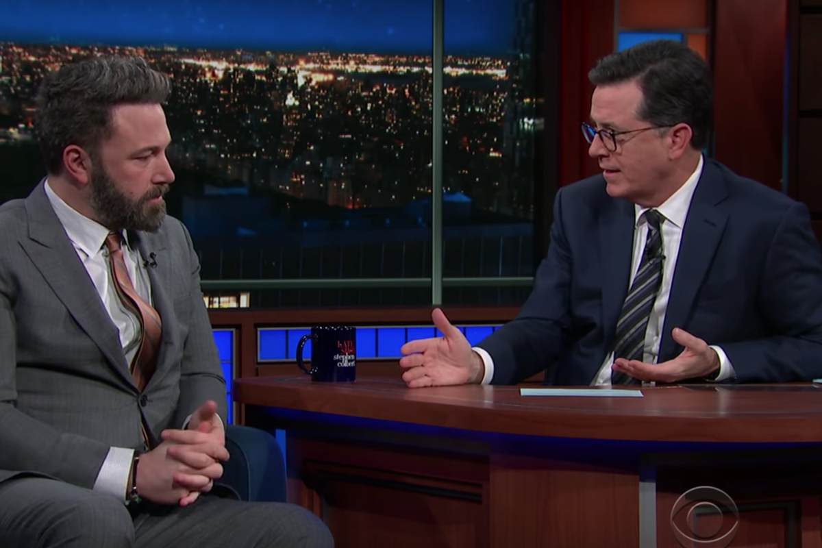 Ben affleck challenged over groping claims face to face