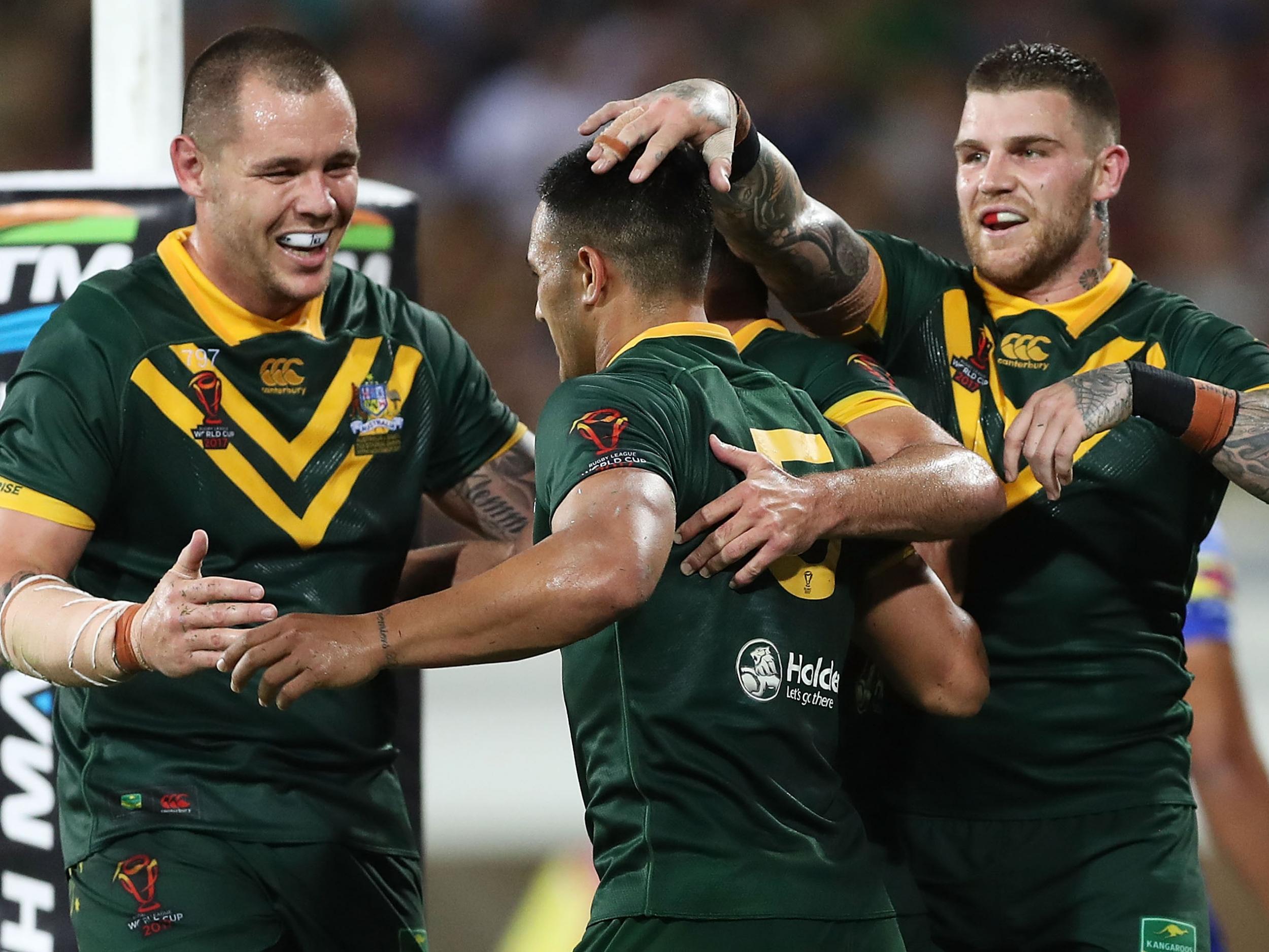 Australia will face either Fiji or New Zealand