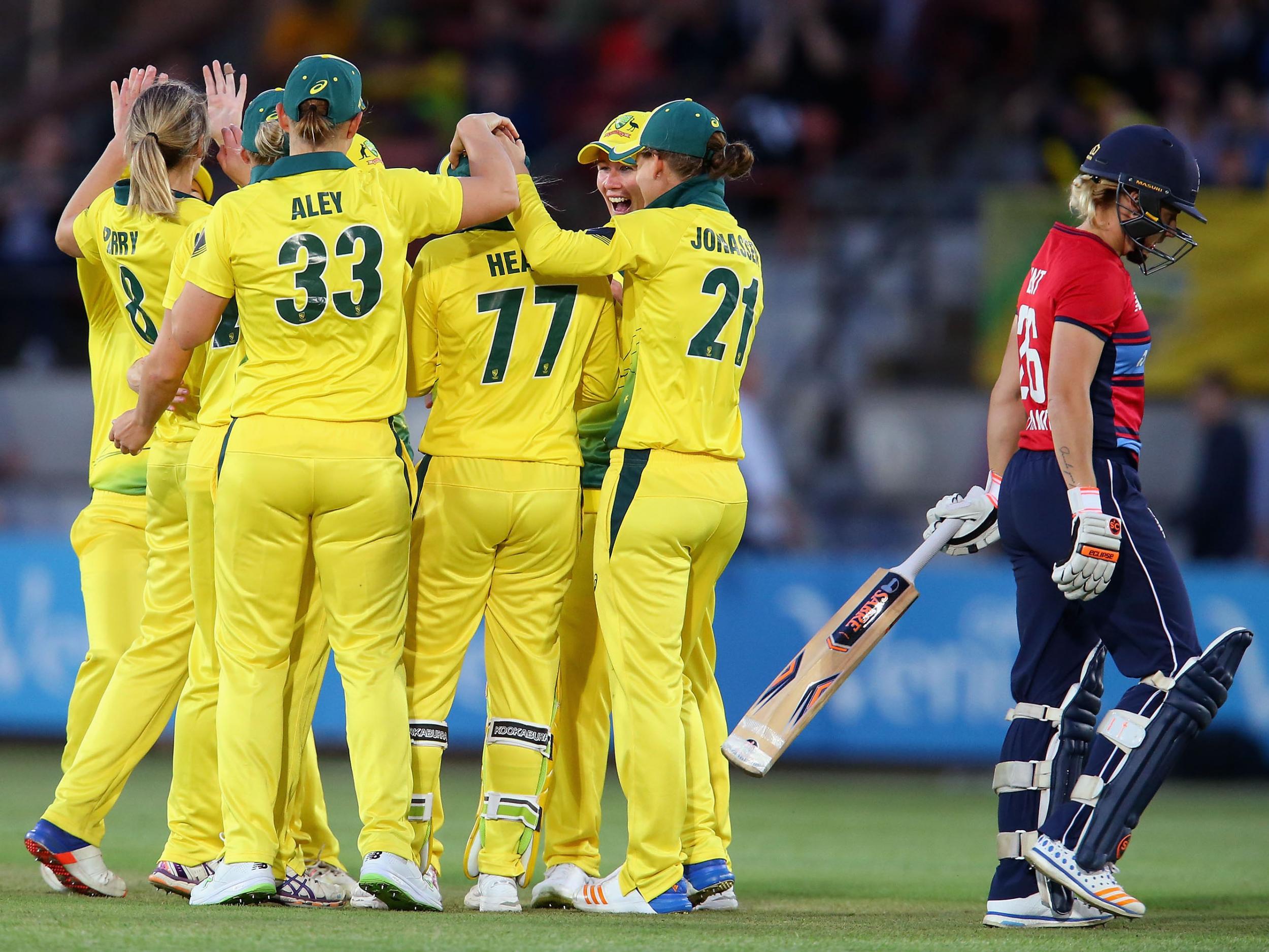 Australia chased down 133 with six wickets to spare