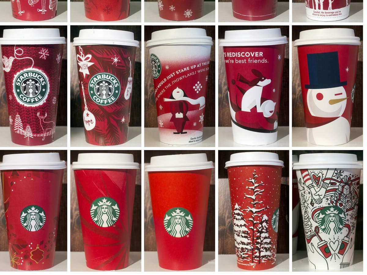 Starbucks Under Fire Over Holiday Cups That Feature Same Sex Couples Hands The Independent