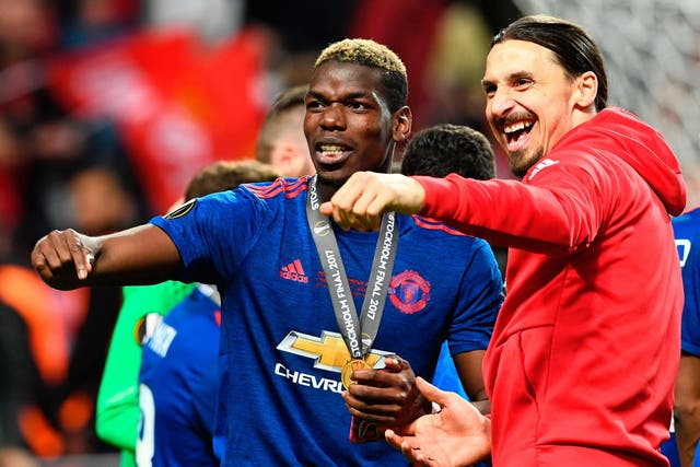 Paul Pogba and Zlatan Ibrahimovic have not played together since April