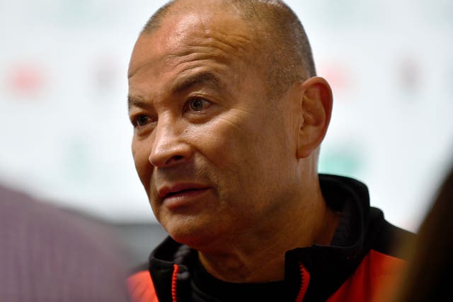 Eddie Jones has hit back at Michael Cheika after his England side were accused of tackling Australian players late