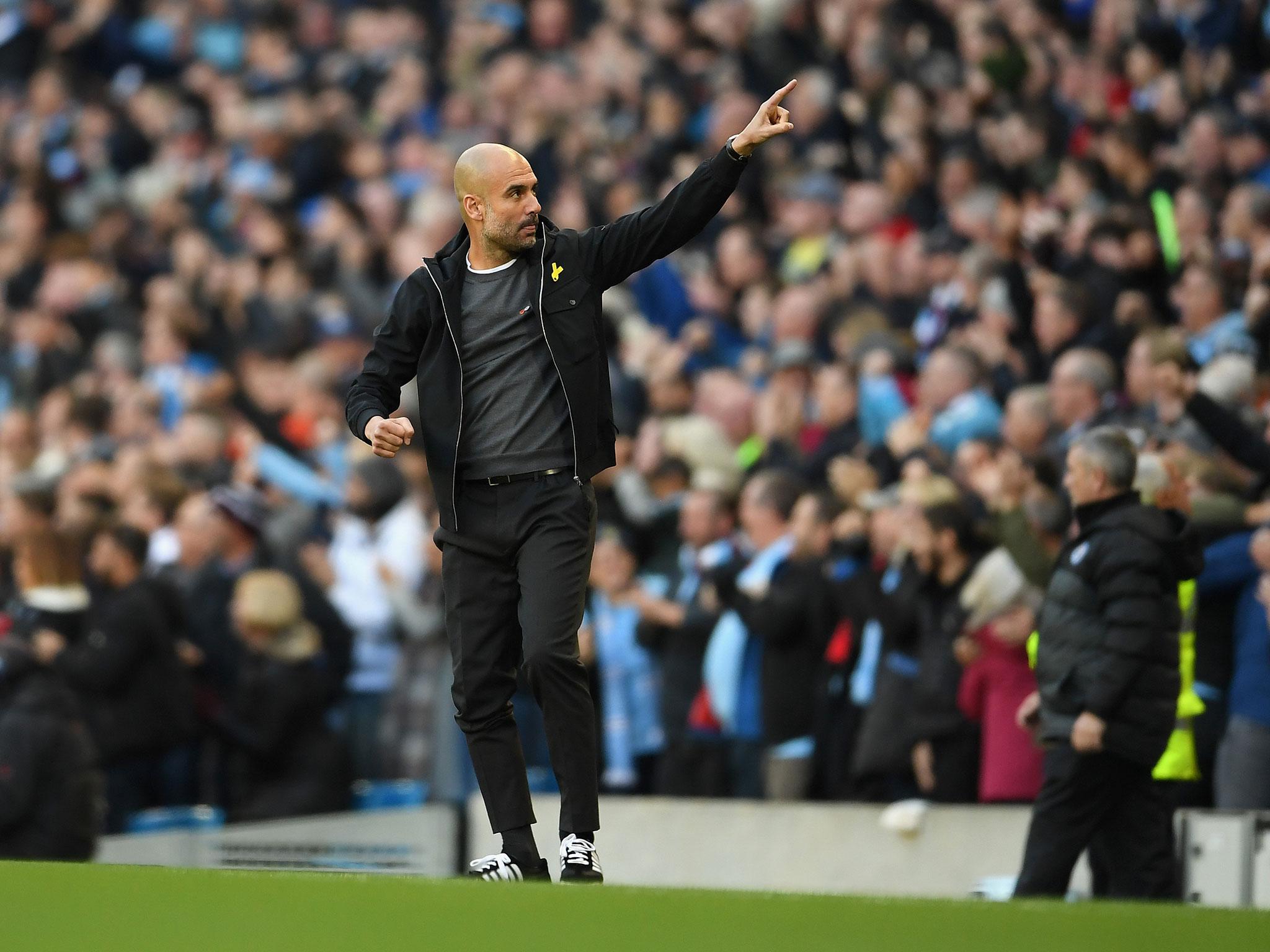 Guardiola is confident his side can work through a difficult period of games