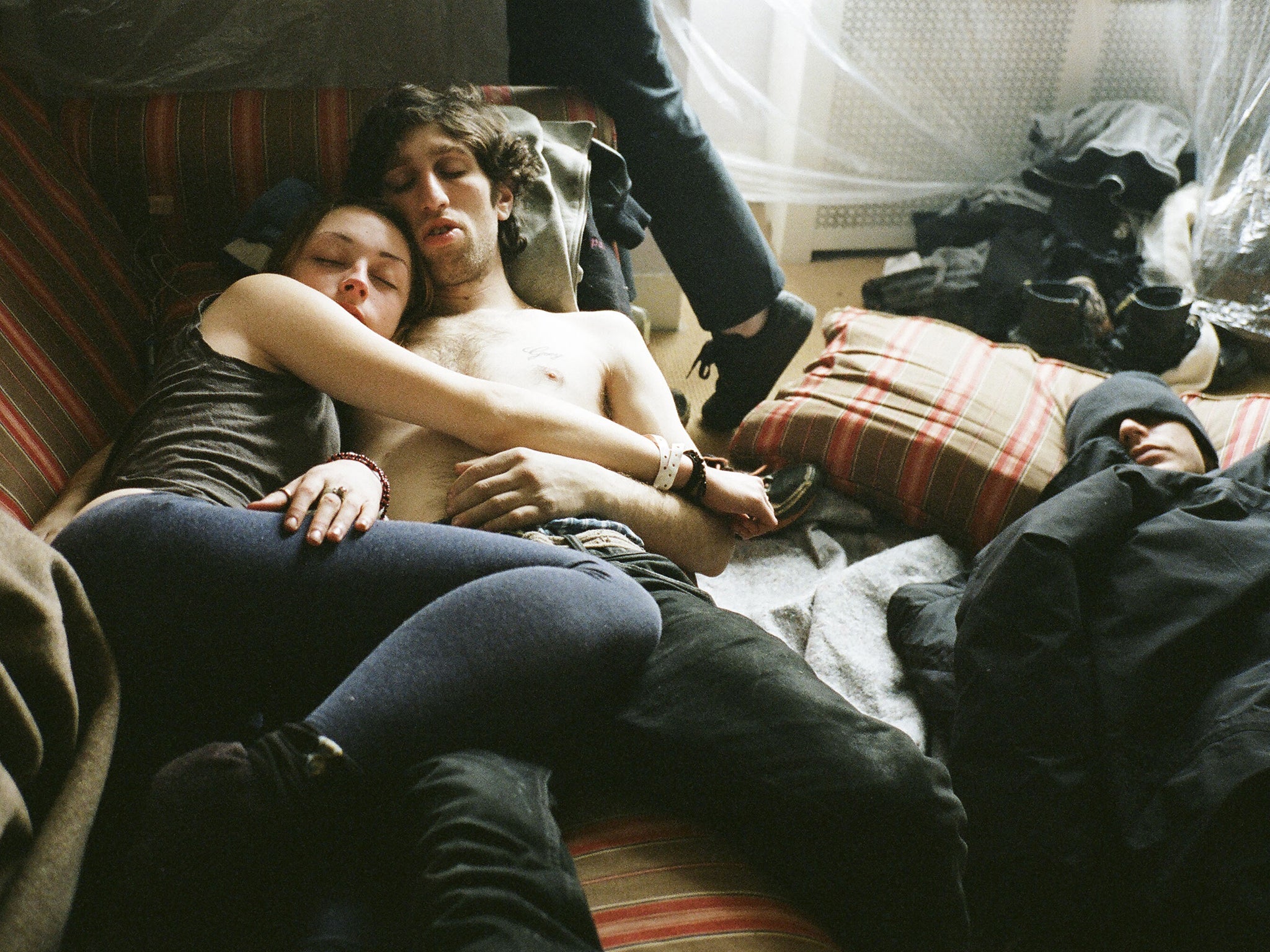 Arielle Holmes and Buddy Duress in 'Heaven Knows What'