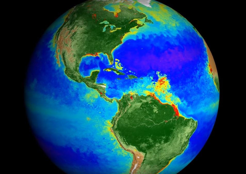 Nasa map of Earth over 20 years highlights astonishing impact of climate change  The 