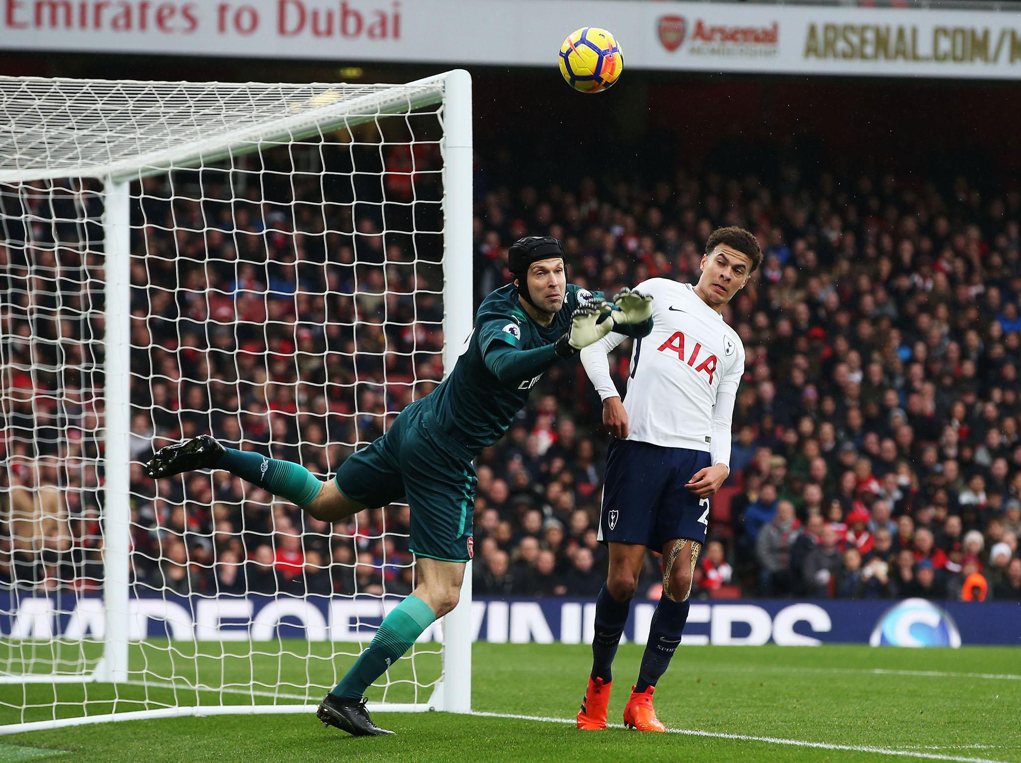 Still a safe pair of hands capable of brilliant moments, his save from Dier's header in the second half denied Spurs a route back into the game.