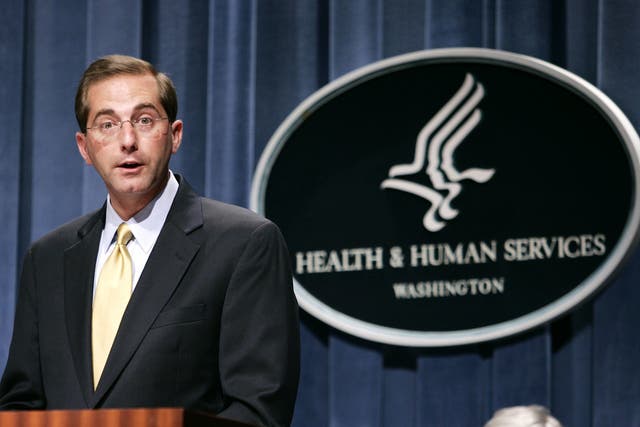 Secretary of Health Alex Azar was previously president of Eli Lilly while the price of insulin tripled