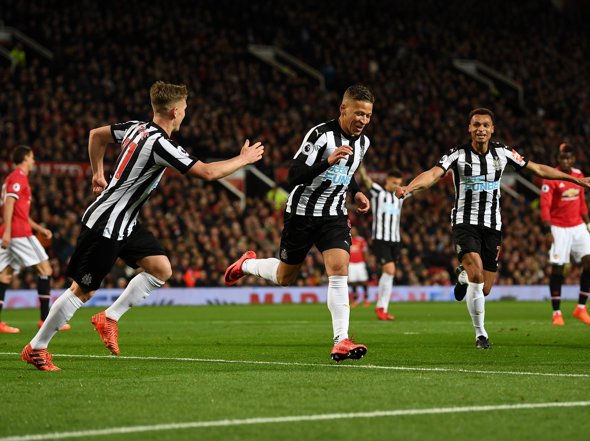Gayle gave Newcastle an unlikely lead