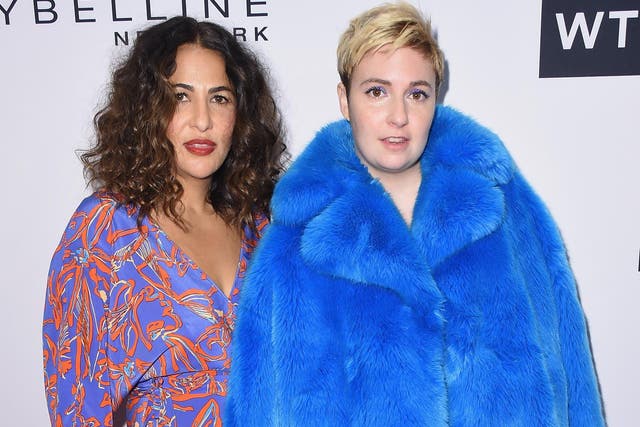 Jenni Konner (left) and Lena Dunham have apologised after speaking out in support of writer Murray Miller, who is accused of raping an actress when she was 17