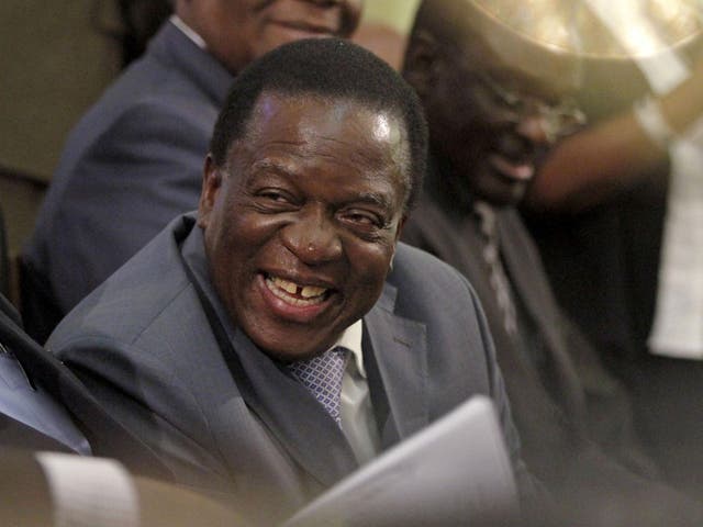 Emmerson Mnangagwa has taken over from Robert Mugabe as leader of the ruling Zanu-PF party