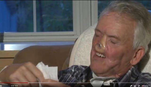 Lee Brooke has been left unable to control tears