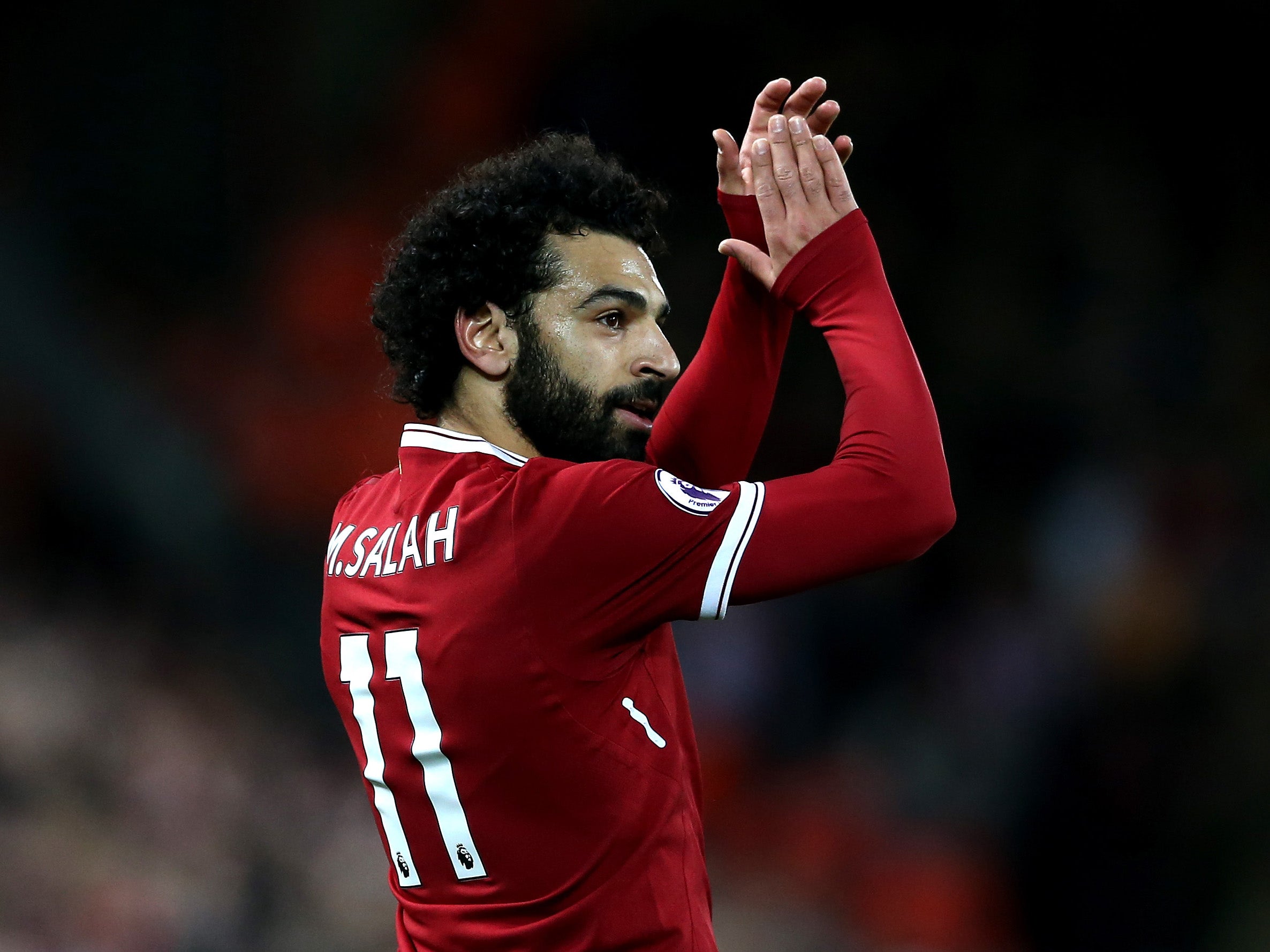 Salah already has 14 goals in 18 games this season