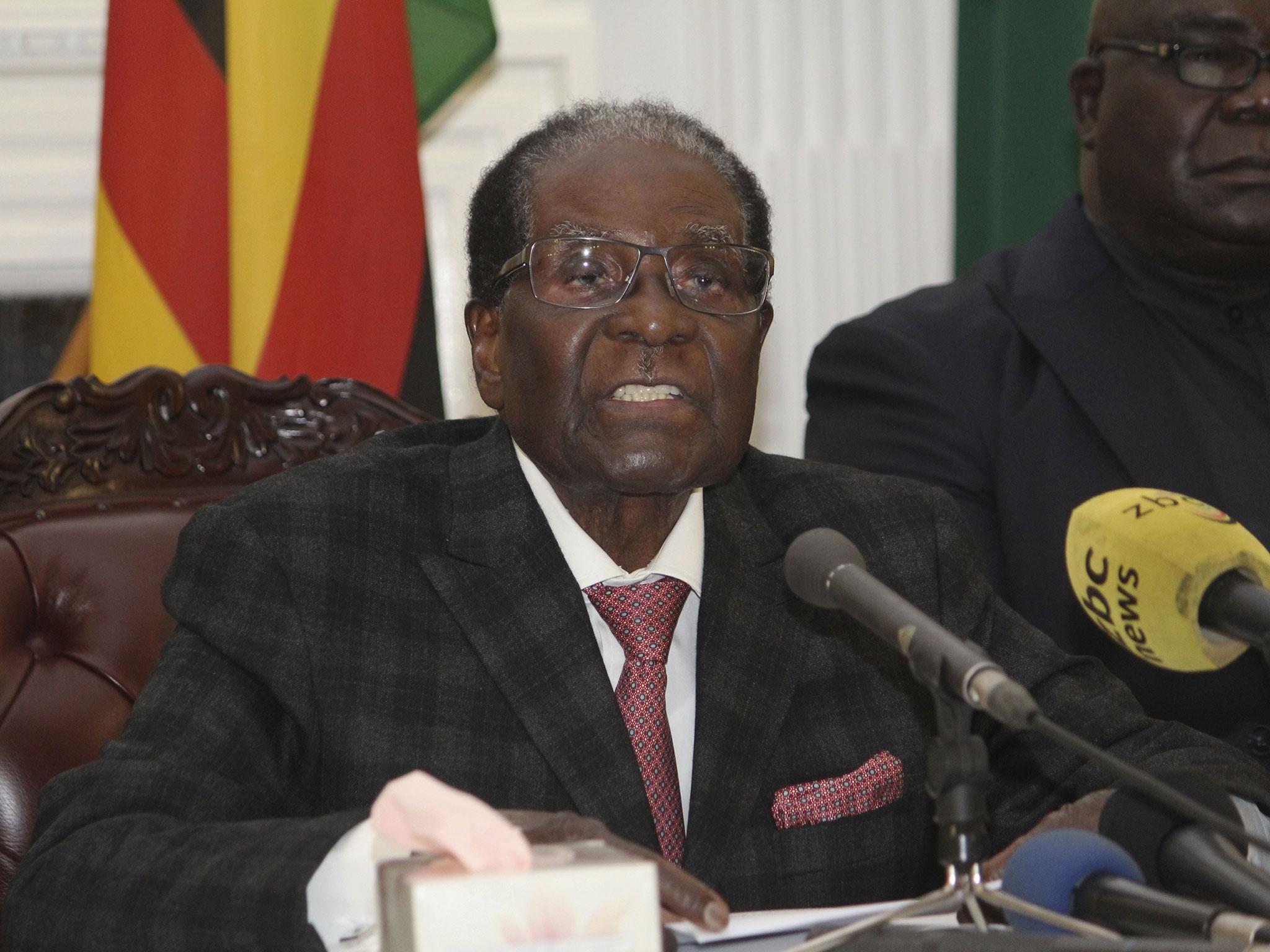 President Robert Mugabe baffled Zimbabwe by ending his address on national television without announcing his resignation