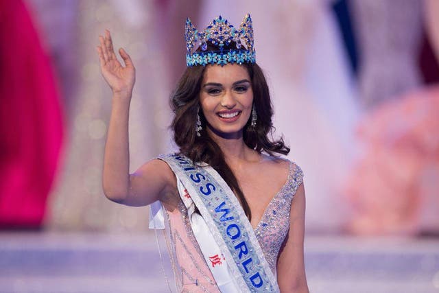 Manushi Chhillar is the sixth Indian winter of the competition