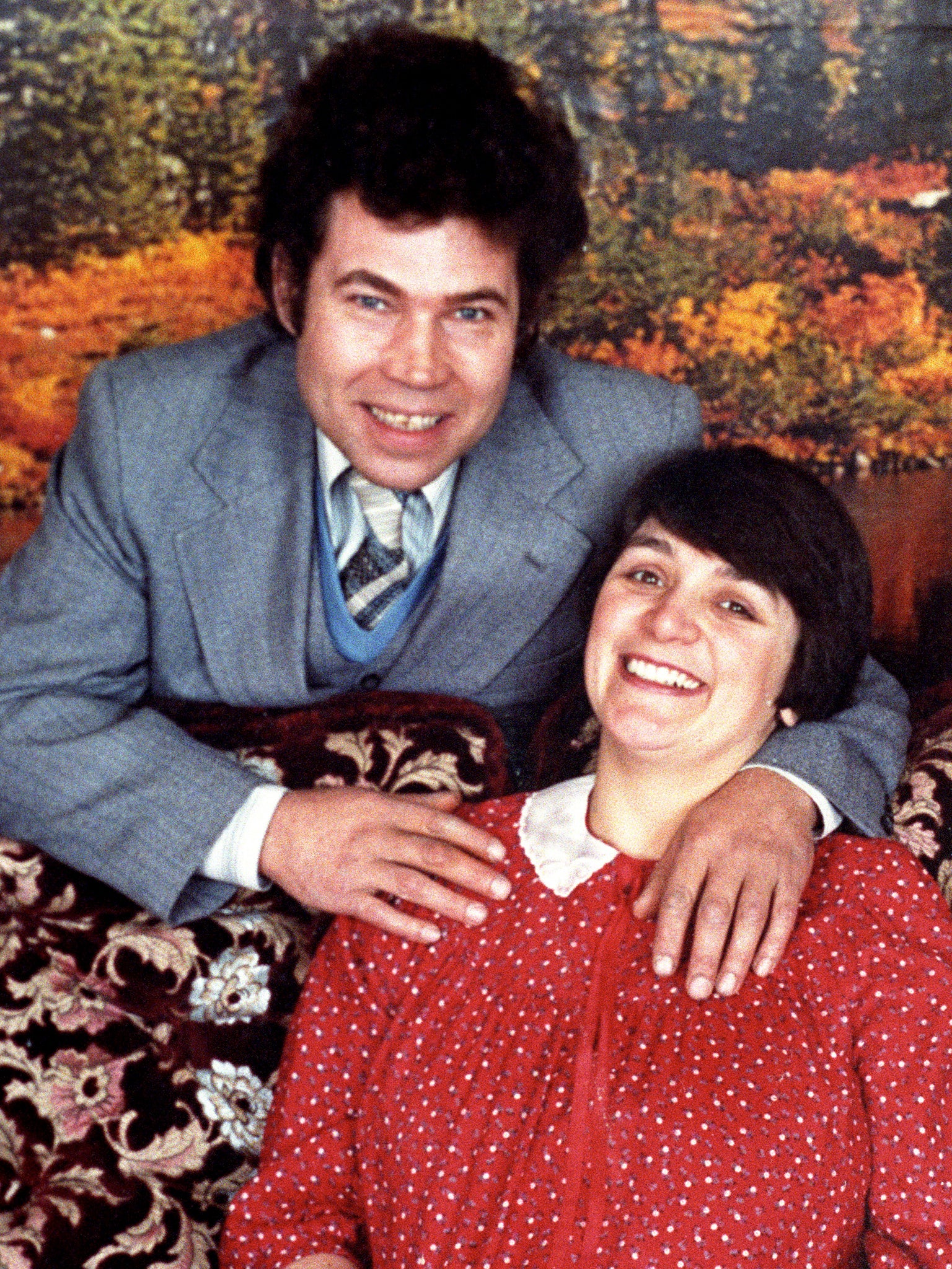 Rosemary West, pictured with husband Fred, was a former inmate of HMP Low Newton