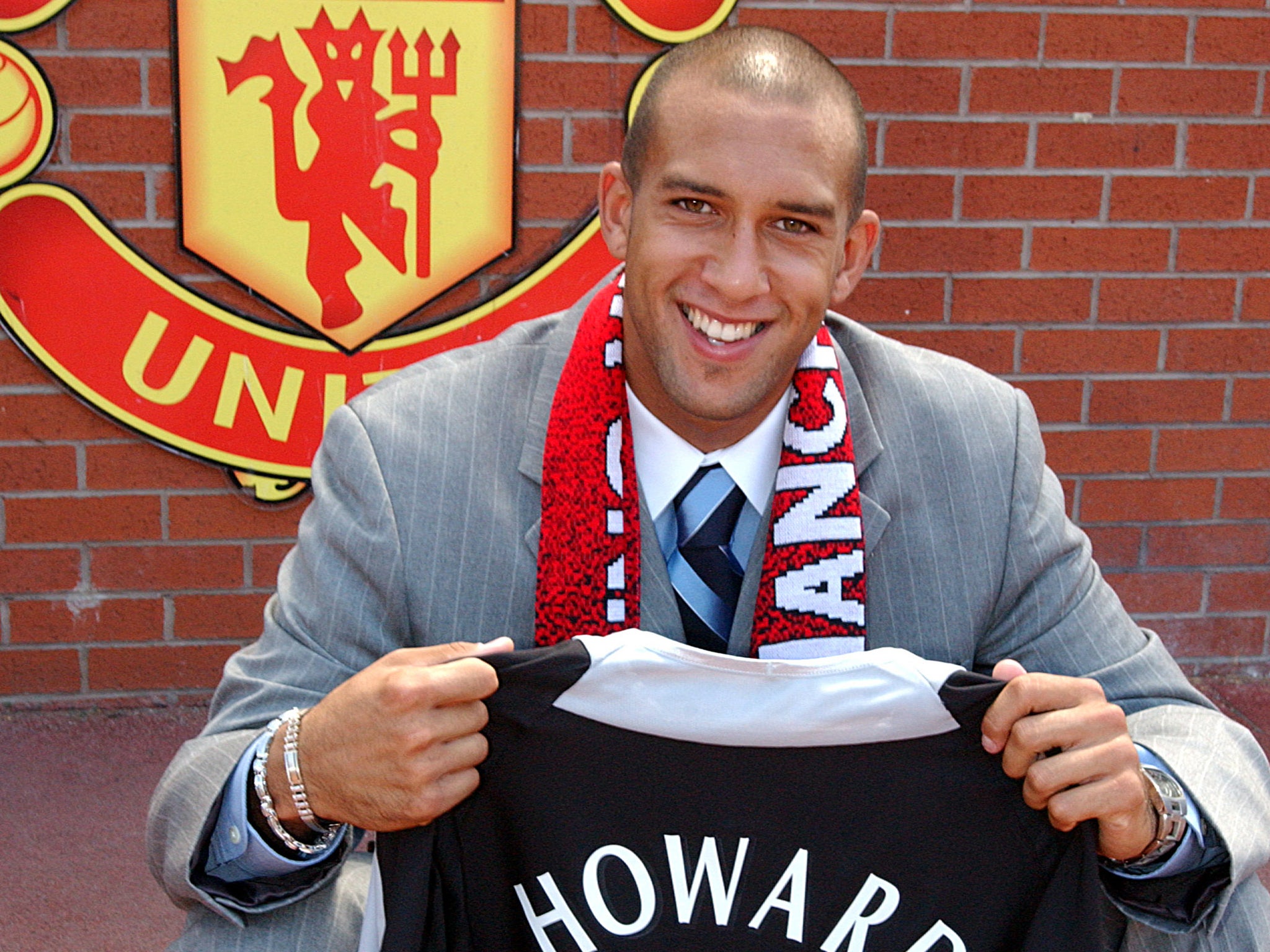 Howard played for United between 2003 and 2007