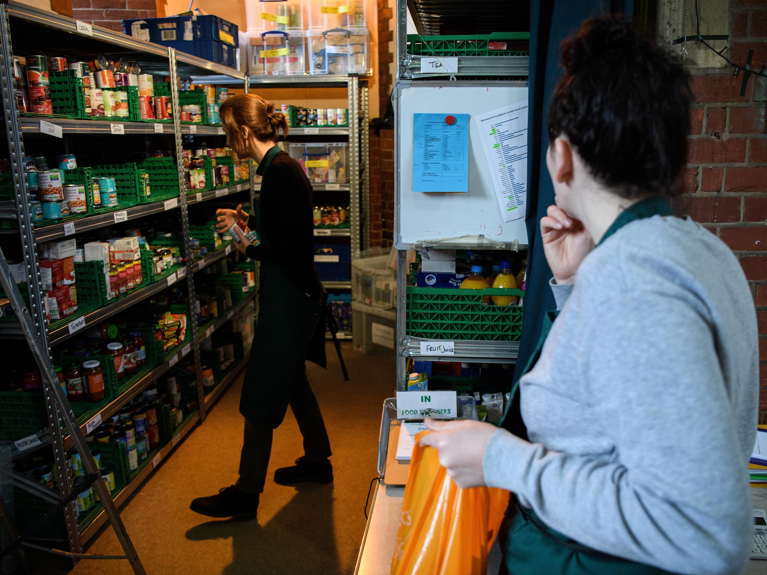 Universal Credit has led to an increase in the use of food banks across the UK