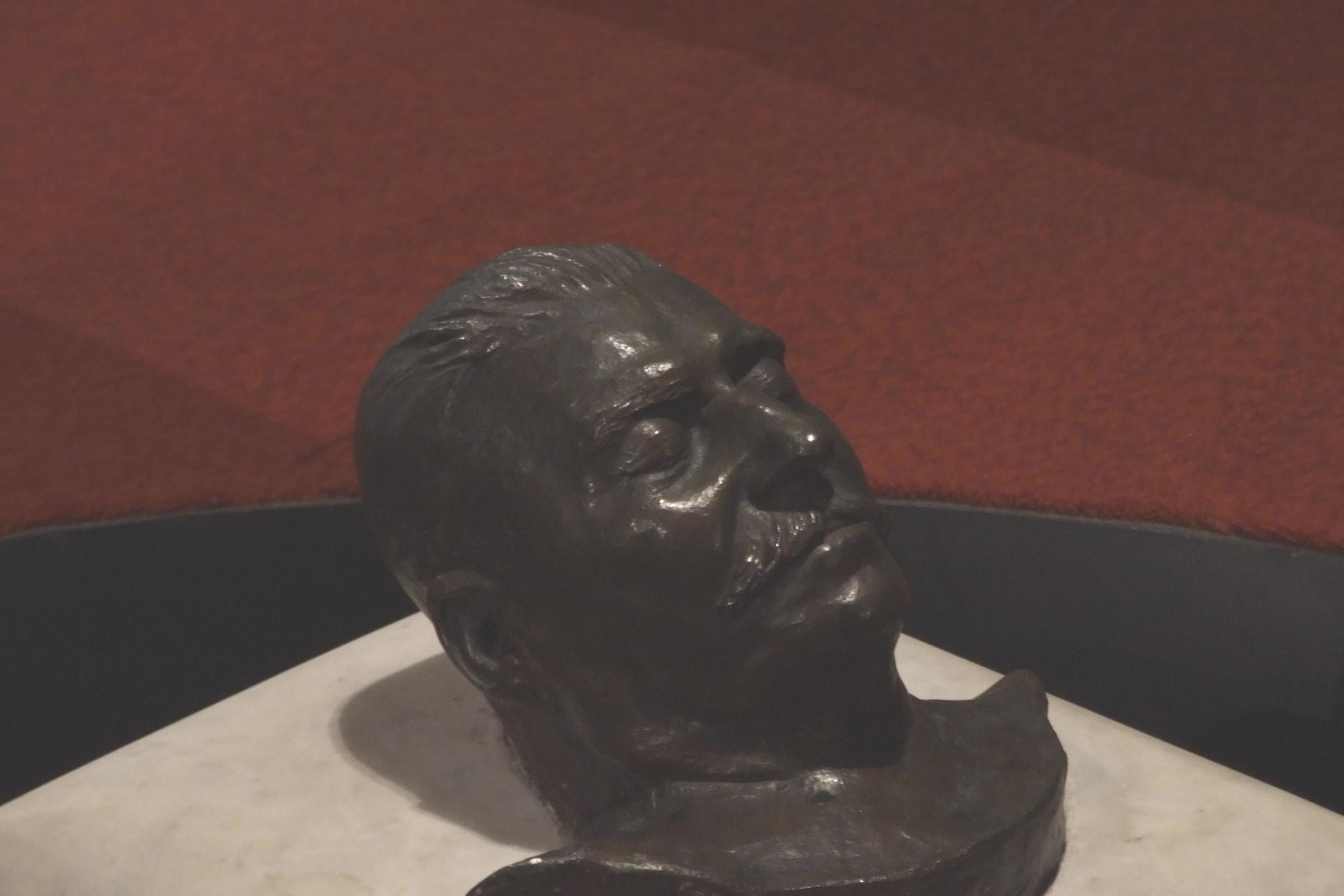 Stalin’s death mask resides in the museum