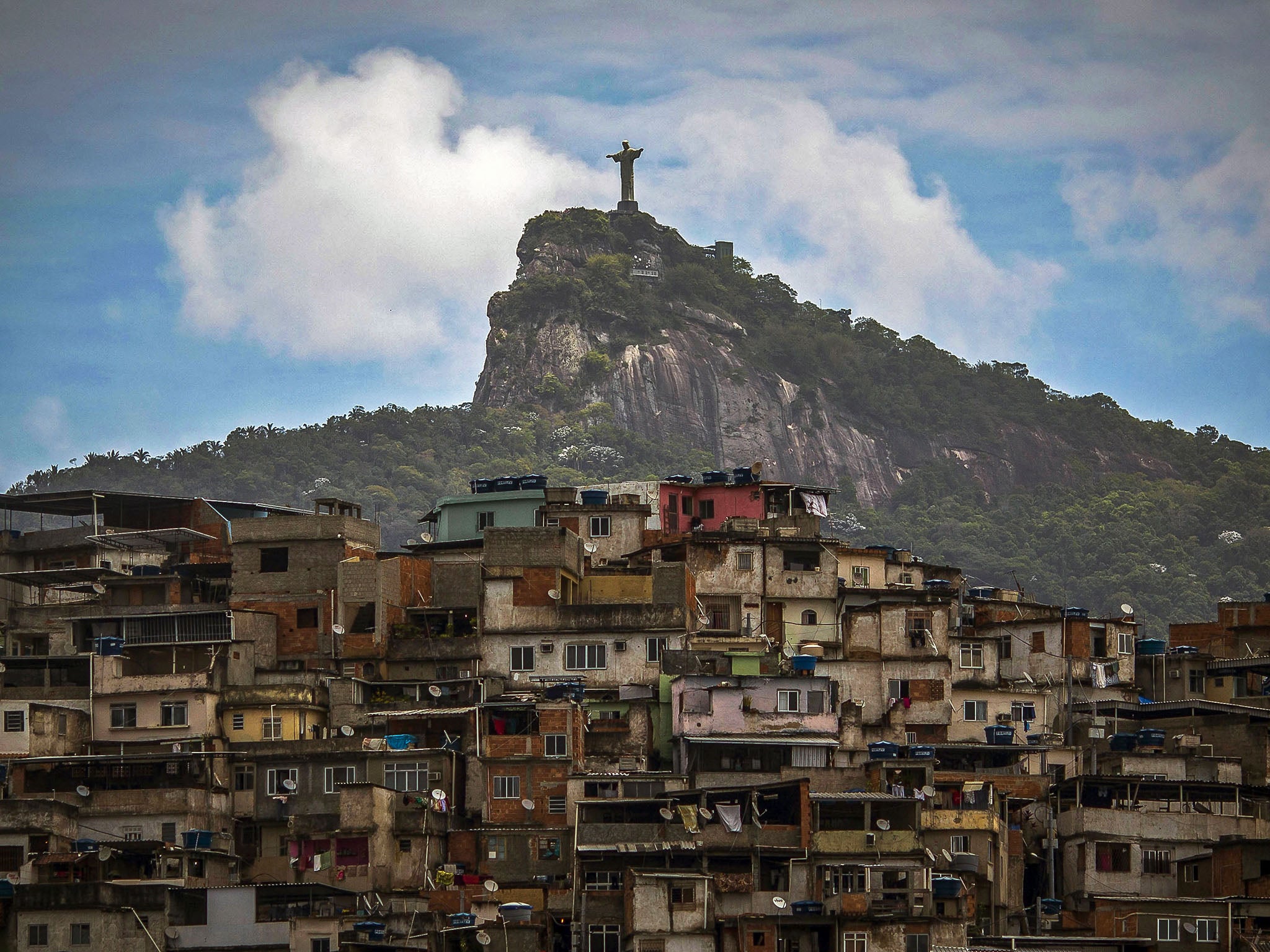 Even the poor can no longer afford the favelas of Rio de Janeiro