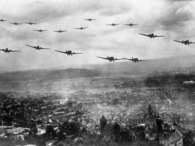 Luftwaffe bombers swooped down over East London to unleash their deadly cargo in 1940