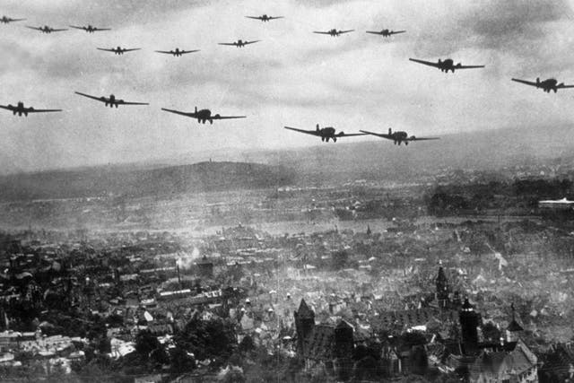 Luftwaffe bombers swooped down over East London to unleash their deadly cargo in 1940