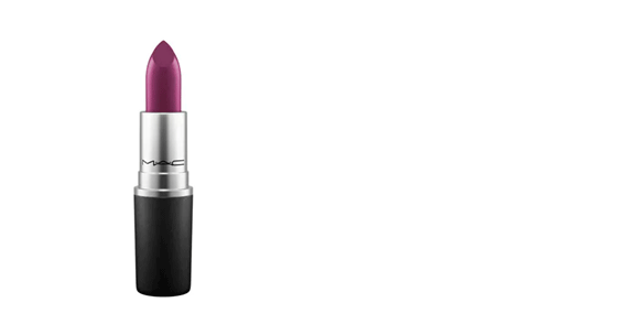 ​Satin Lipstick – Rebel (£16.50). This mid-tone plum colour is a playful option for the colder months.