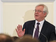 David Davis admits it's possible UK will not reach deal with EU