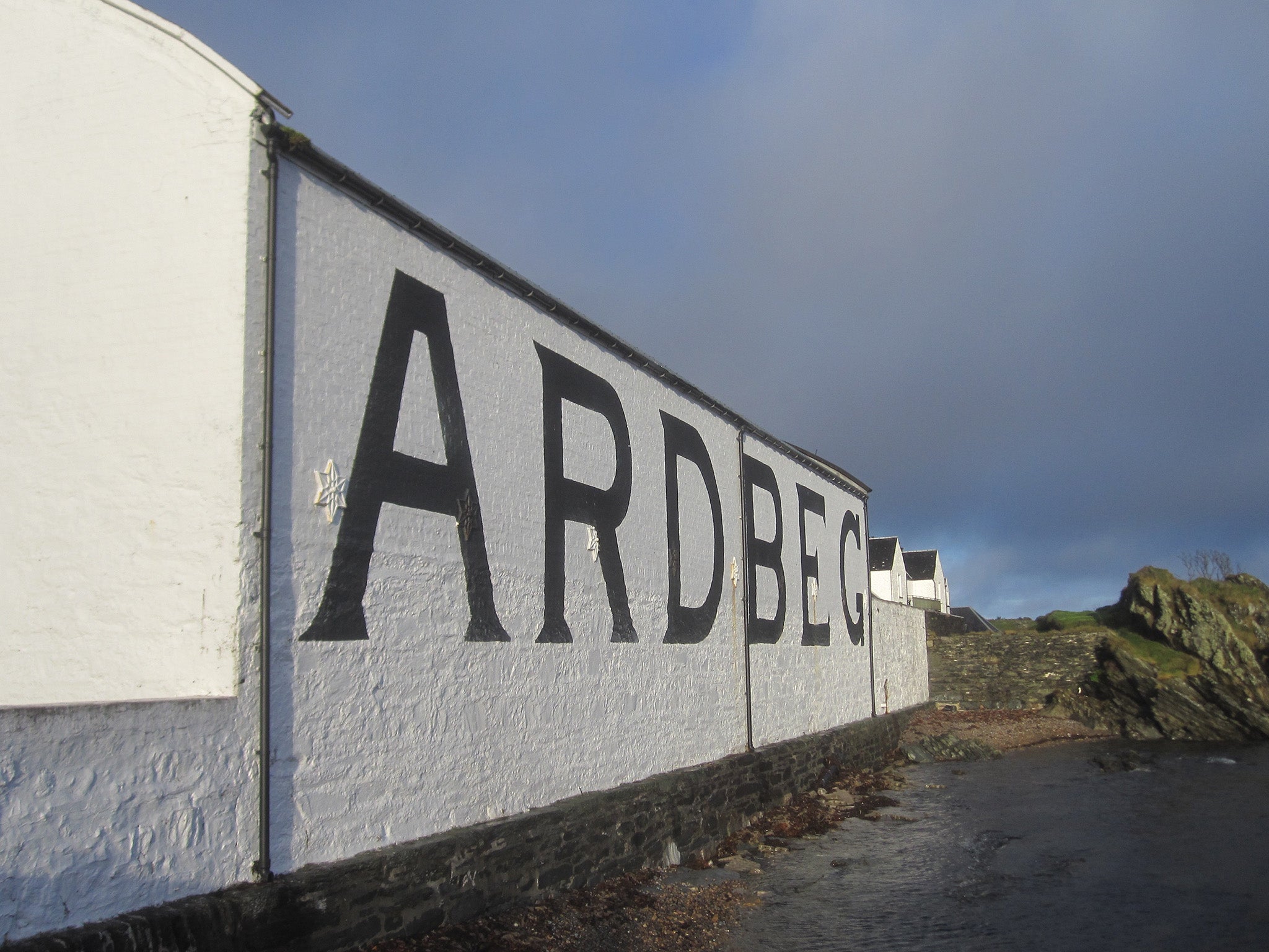 Ardbeg Distillery has been closed twice in its 200-year-history. It is now owned by Glenmorangie and produces its distinctive heavily-peated single malt (Photographs by Harry Cockburn)