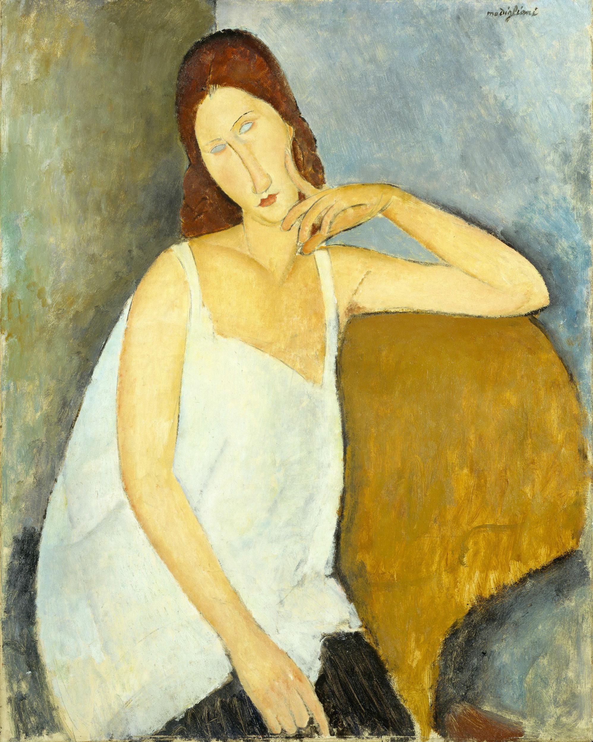 A genuine Modigliani. His 'Jeanne Hébuterne', 1919