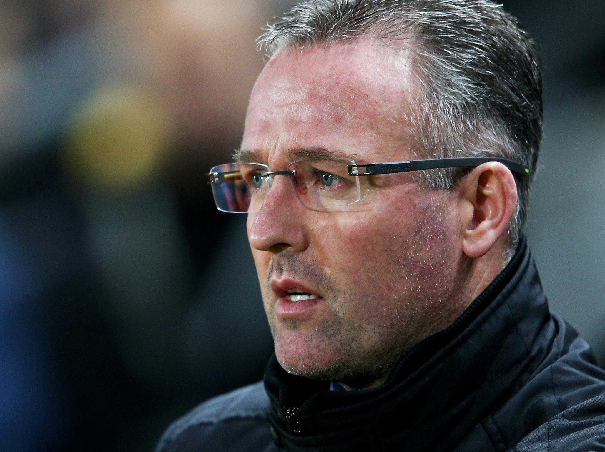 Lambert was sacked shortly after a vote of confidence