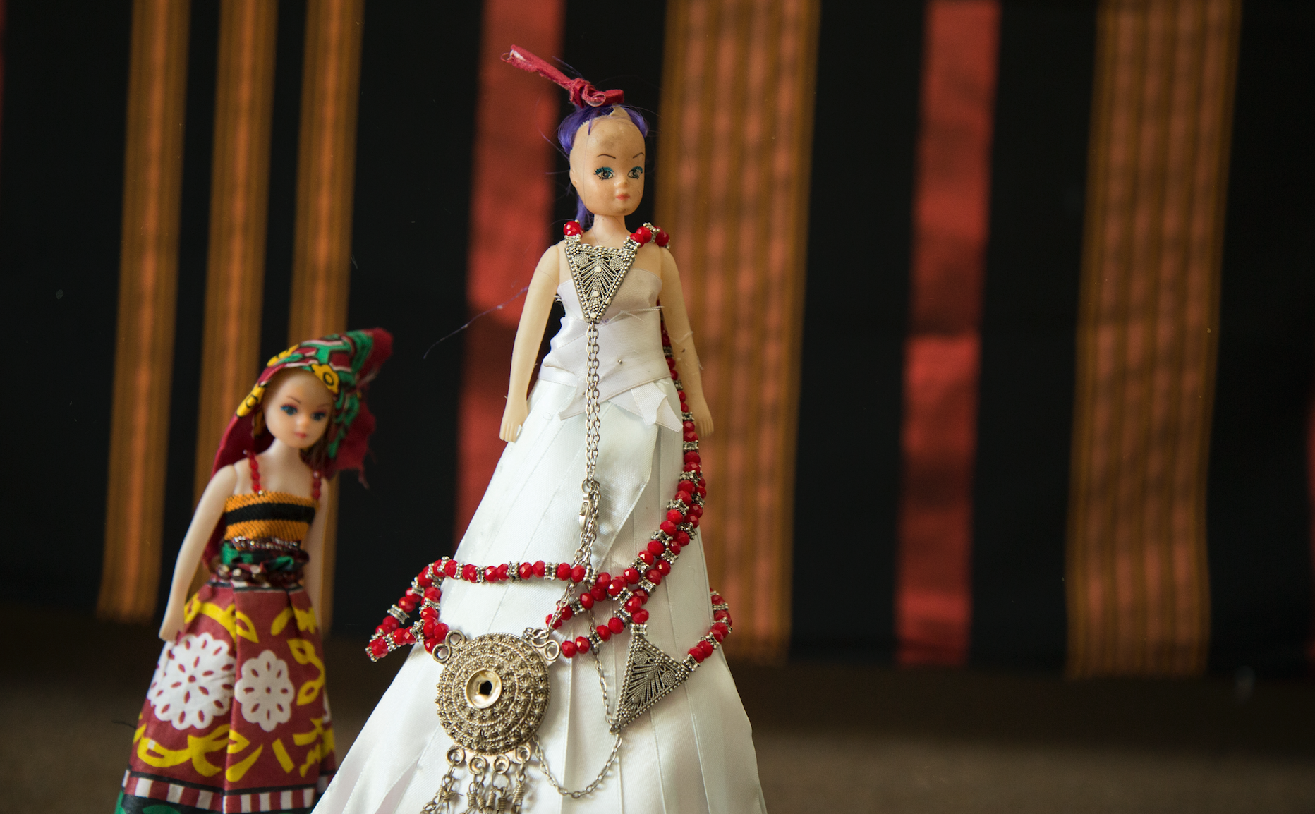 ‘I’m making this wedding dress for this doll. But I hope to never wear a wedding dress again,' said 15-year-old Soad