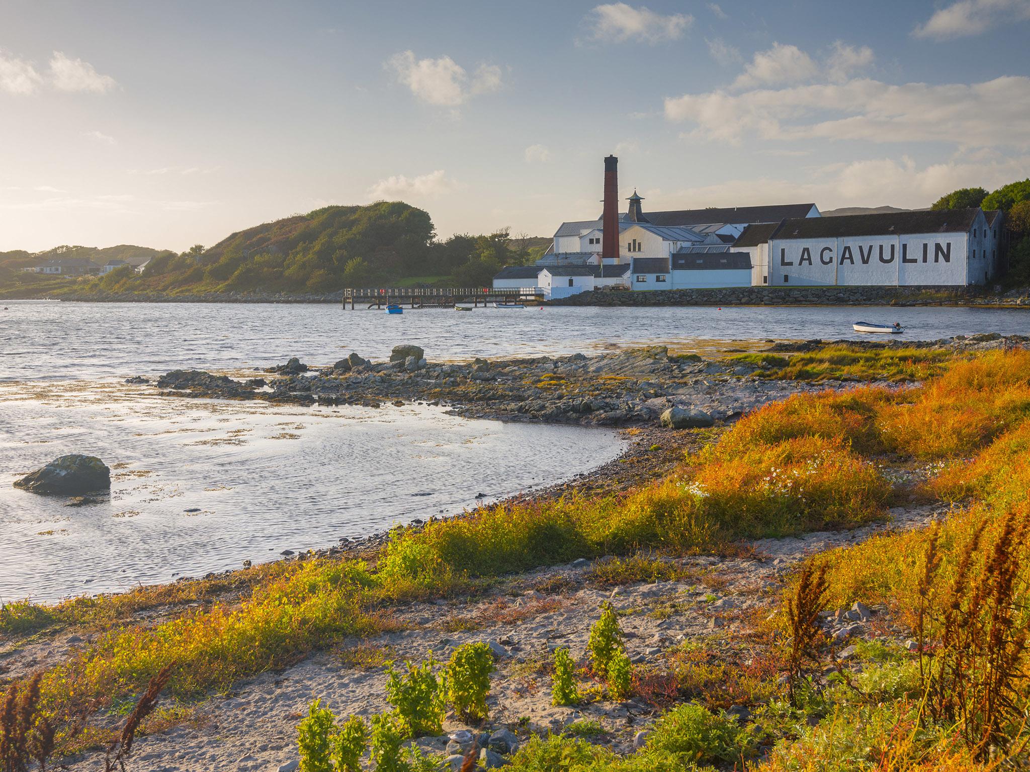 Lagavulin Distillery is one of two on Islay owned by Diageo, the world's largest spirits producer