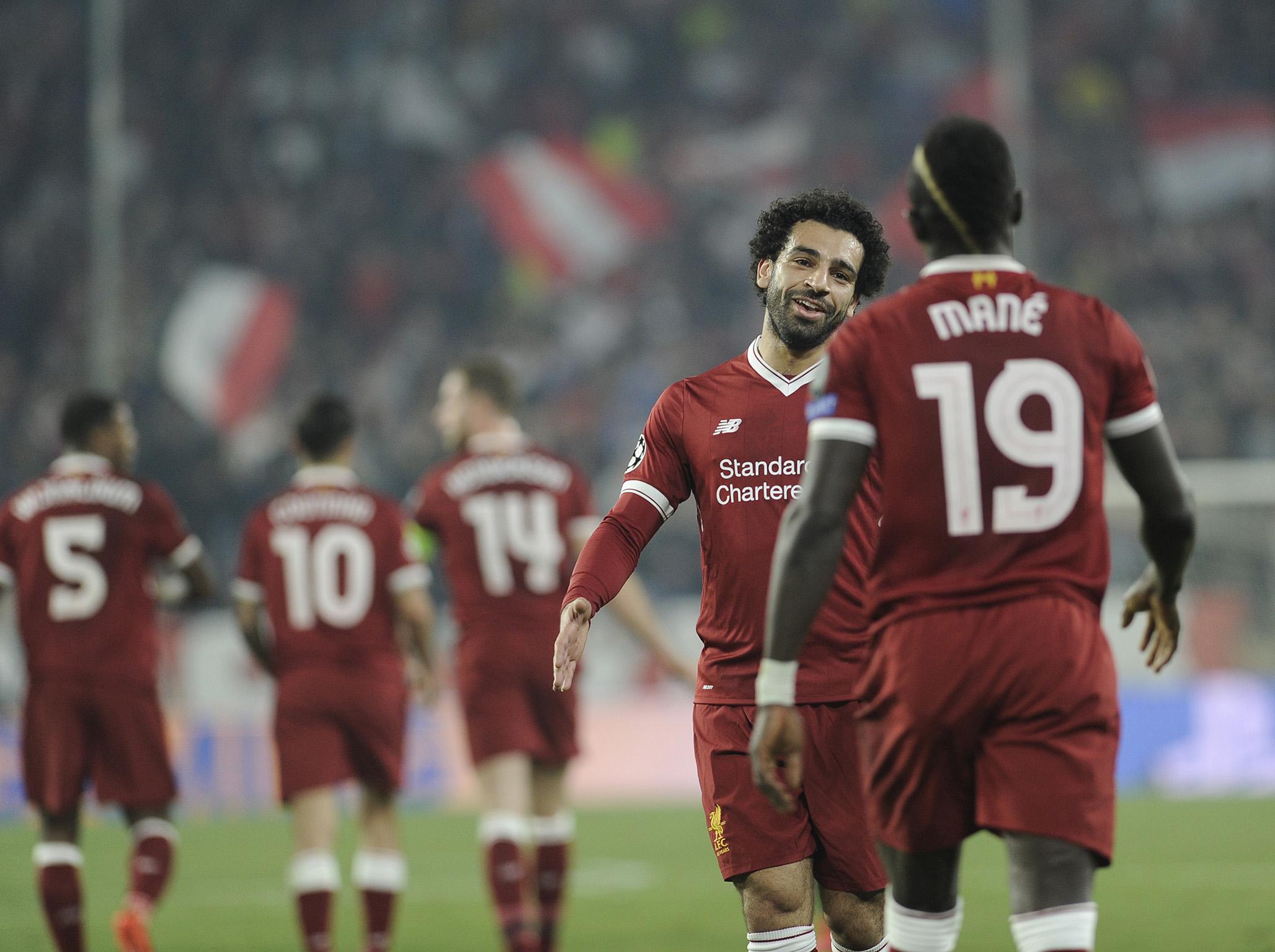 Klopp uses the pace and intelligence of Salah and Mane expertly