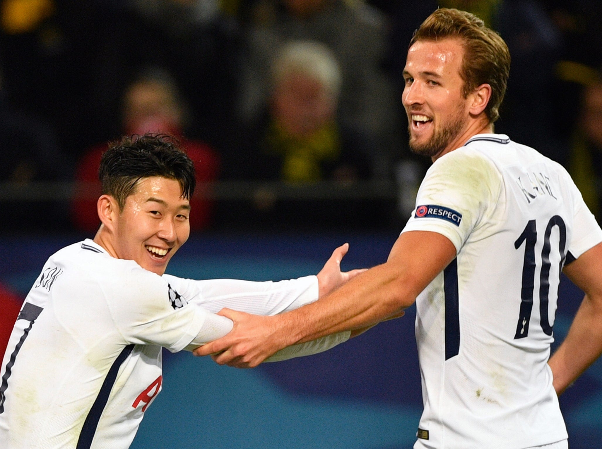 Kane and Son were on target as Spurs won in Dortmund