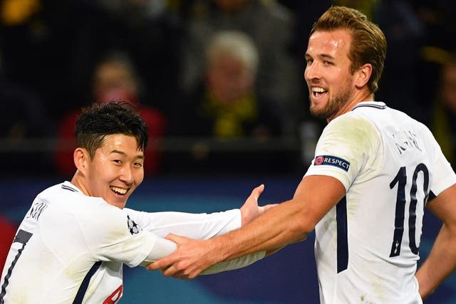Kane and Son were on target as Spurs won in Dortmund