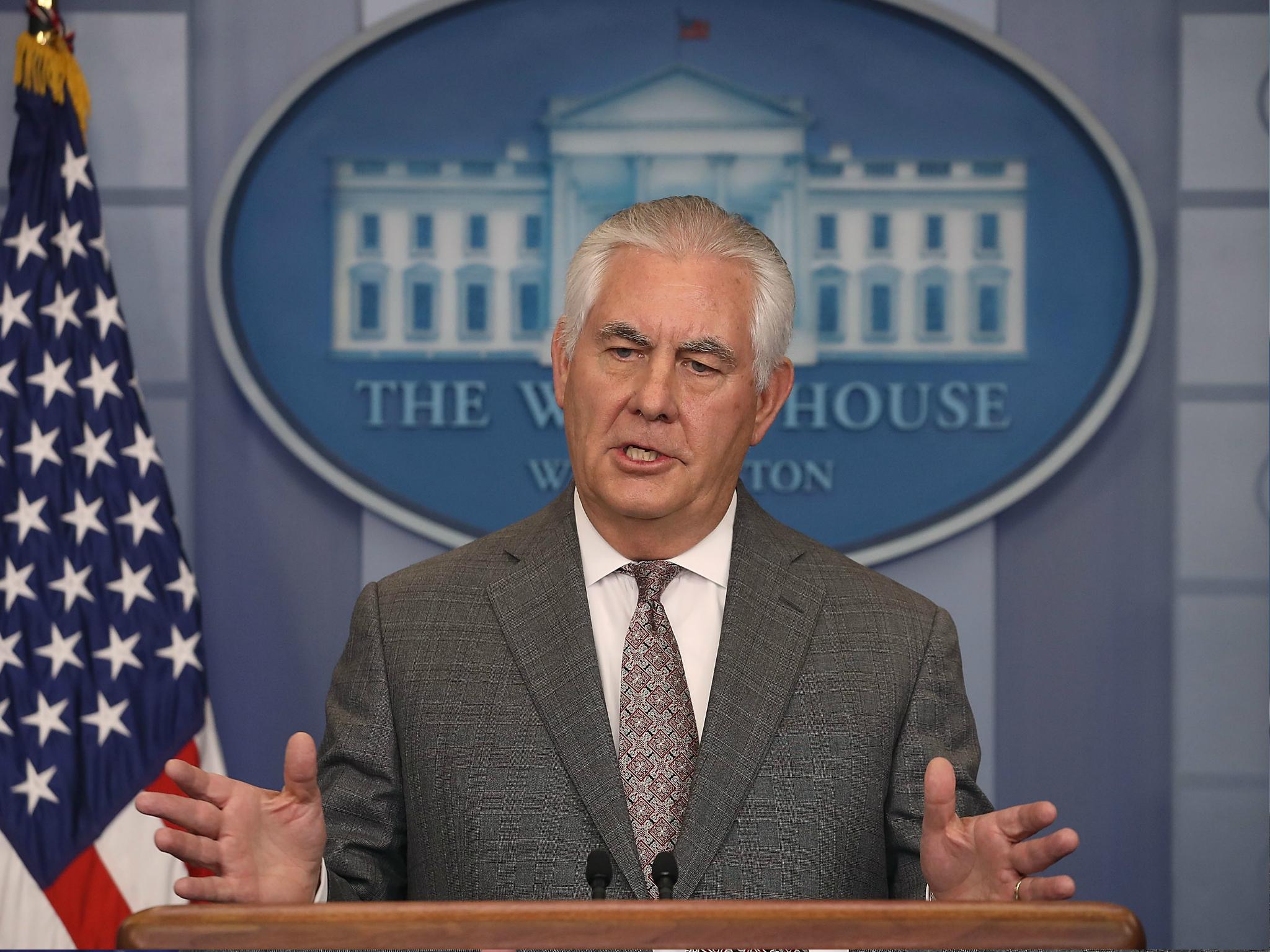 US Secretary of State Rex Tillerson's own staff issued a 'dissent memo' regarding his decision about countries that recruit and use child soldiers